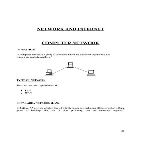 4. Network and Internet ( CSI-321) 
