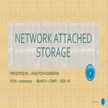 Network attached storage