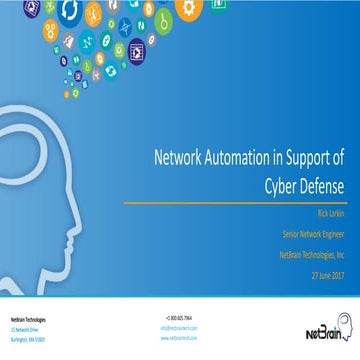 NetBrain Technology | PDF