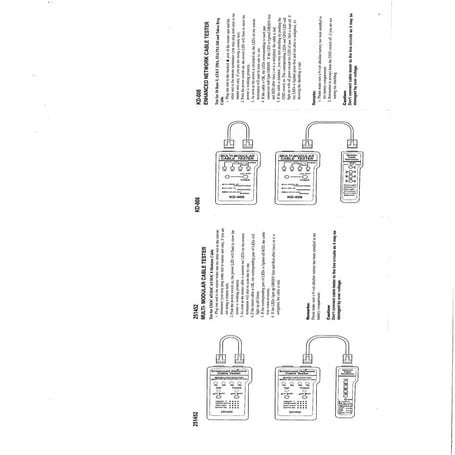 Network cable tester2