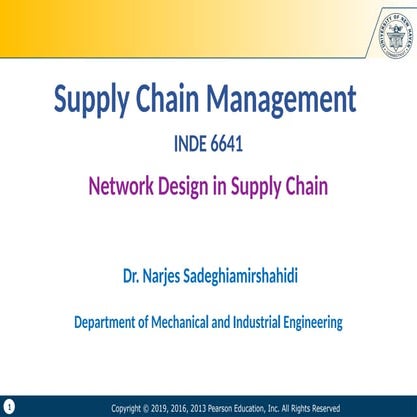 Network Design SUPPLY CHAIN MANAGEMENT.pptx