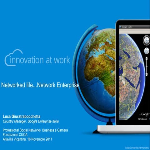 Networked life...Network Enterprise