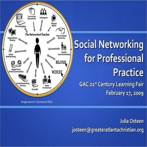 Social Networking for Professional Practice
