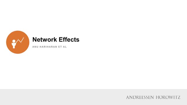 Network Effects