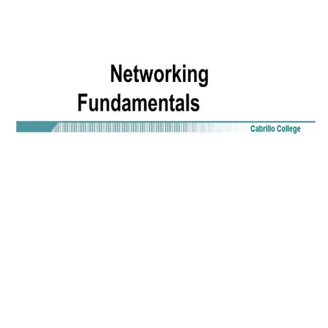 Network fundamental