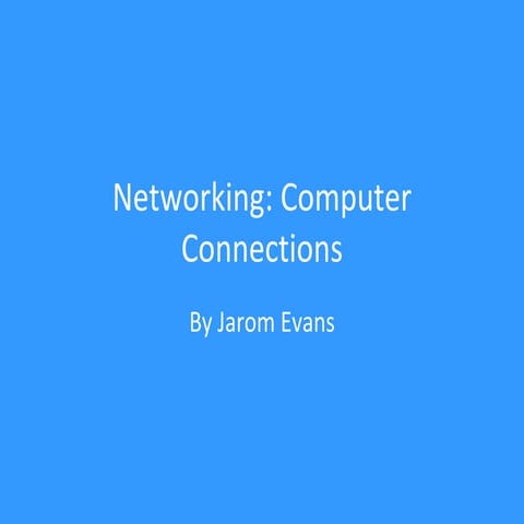 Networking | PPT