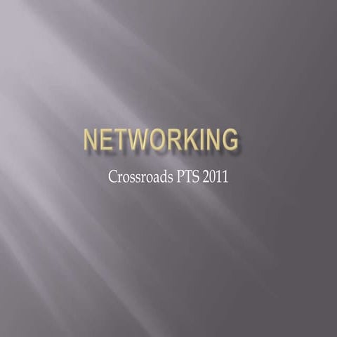 Networking | PPT