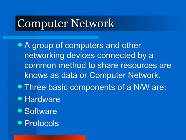 Networking