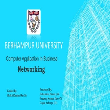 Networking | PPT