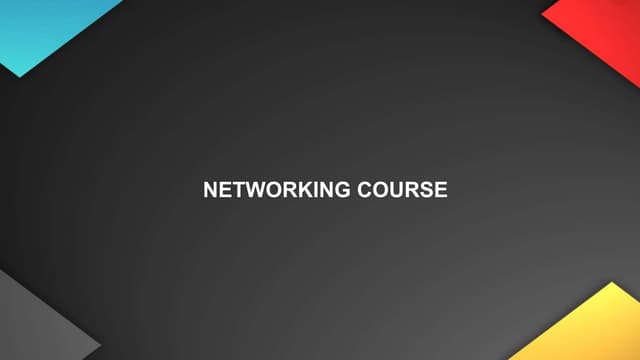 Networking