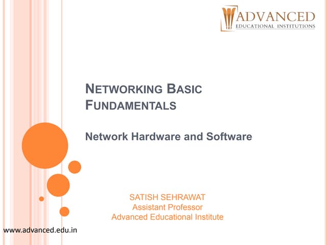 Networking basic fundamental