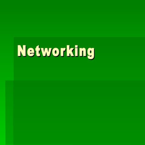 Networking 1