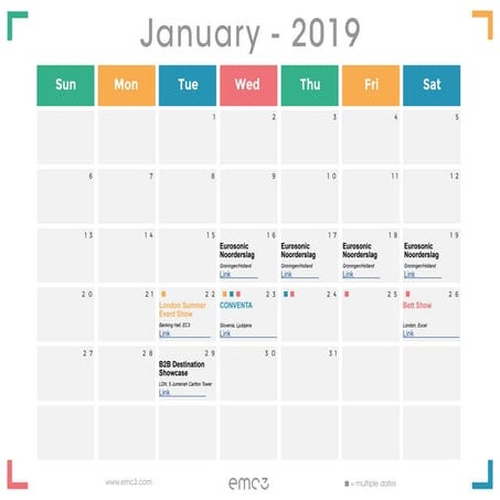Event Networking Events of 2019!