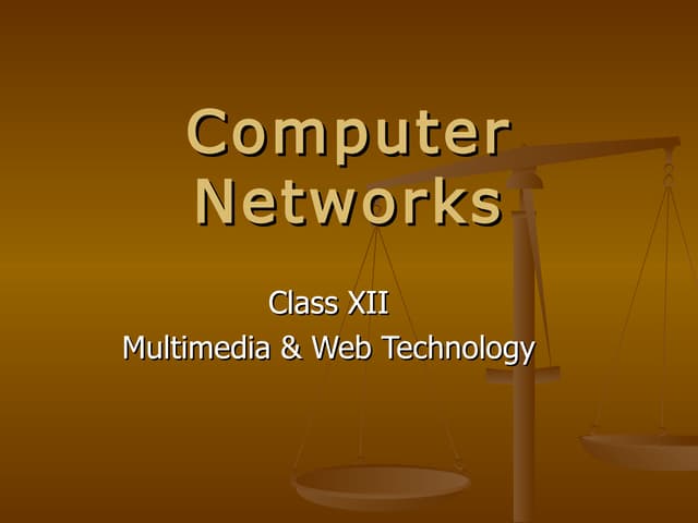 Networking concepts