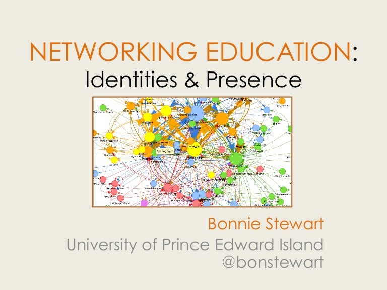 Networking education Identities & Presence