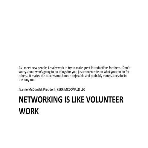 Networking excperts from adrian's network   presentation2