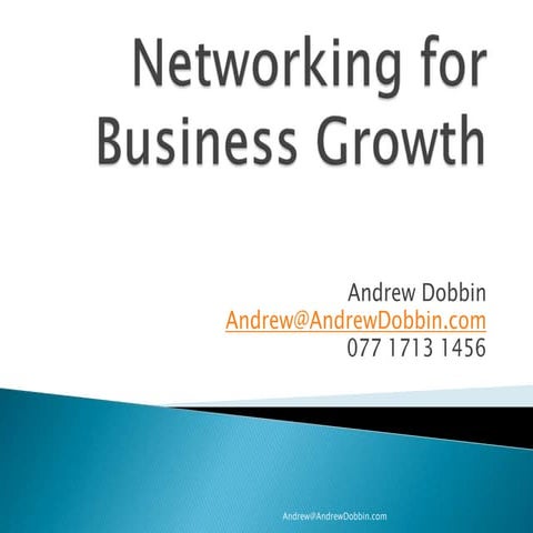 Networking For Business Growth V2