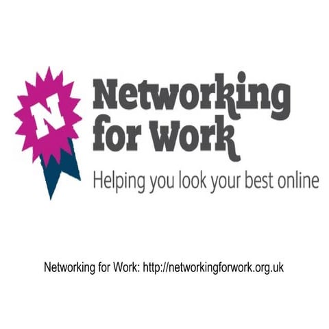Networking for Work: the benefits of an online profile