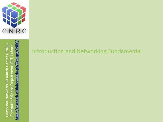 Networking fundamentals | PPT