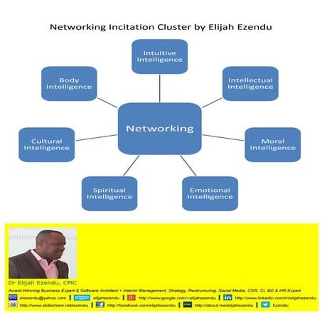 Networking Incitation Cluster by Elijah Ezendu