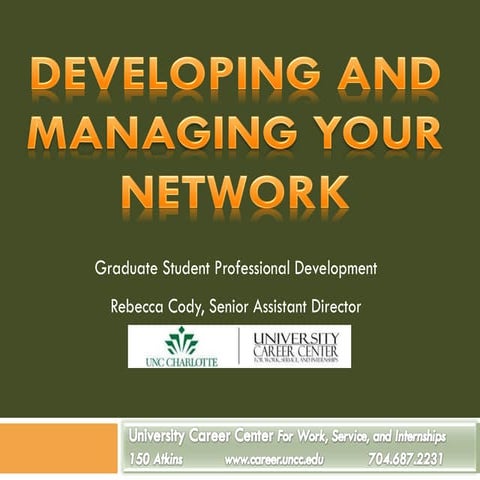 Networkinginprogress