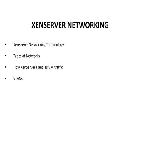 Networkinginxenserver