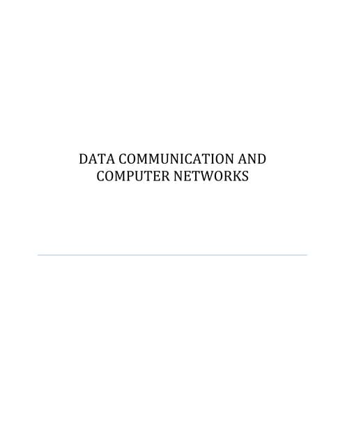 Networking notes