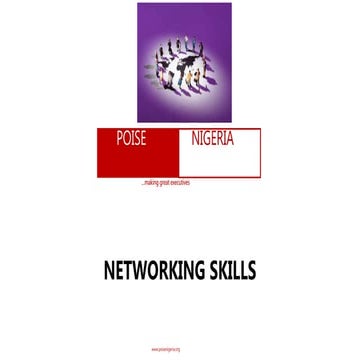 Networking Skills - Barry -.ppt