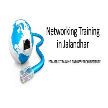 Networking Training in Jalandhar