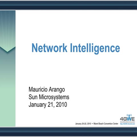 Network Intelligence