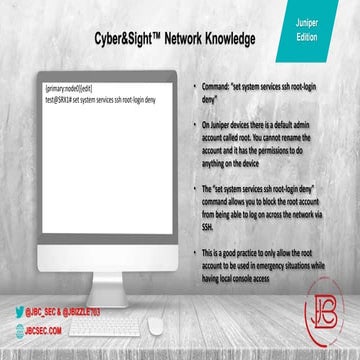 Helpful Juniper Tips and Tricks for New Network Engineers