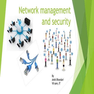 Network management and security