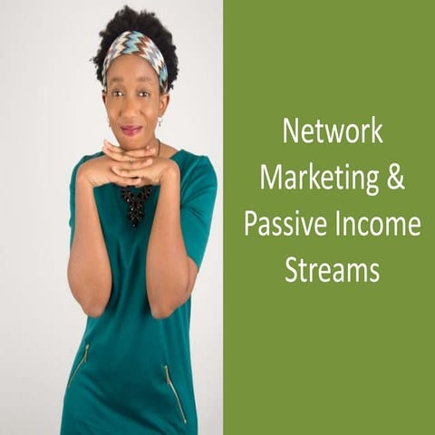 Network marketing and passive income streams