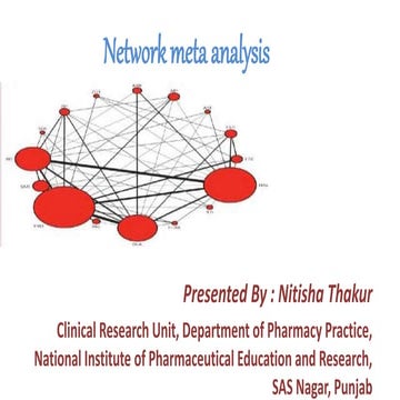 Network meta analysis