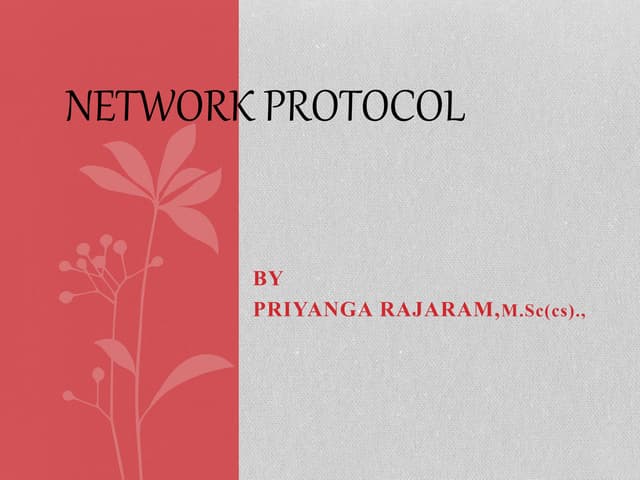Network protocol