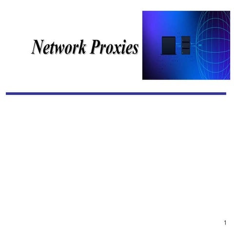 Proxy Server | PPT