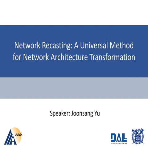 Network recasting