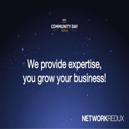 ACDKOCHI19 - Journey from a traditional on-prem Datacenter to AWS: Challenges...