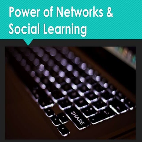 Networks and Social Learning