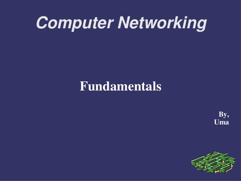 Networking Fundamentals