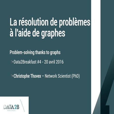 La résolution de problèmes à l'aide de graphes