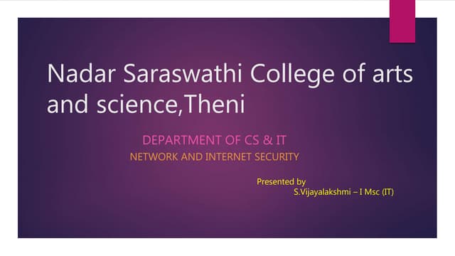 Network security