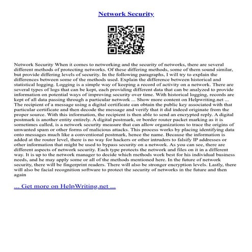 Network Security