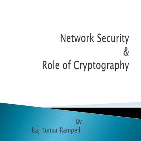 Network security and cryptography | PPT
