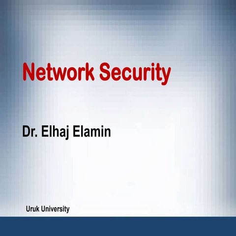 Comprehensive Network Security Fundamentals and Practices for Modern ...