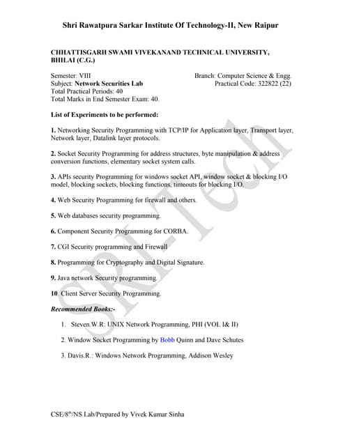 Network security mannual (2)