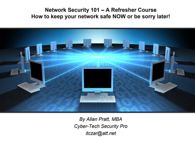 networking and cyber security course