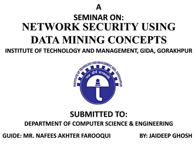 Network security using data mining concepts