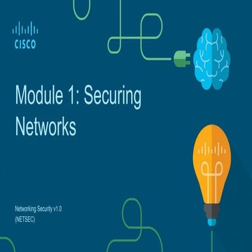 Network Security v1.0 Current State of Affairs - Module 1.pptx