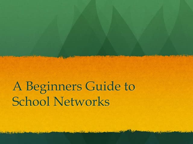 Networks pres